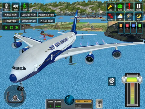 Passenger Airplane: Flight 3D artwork